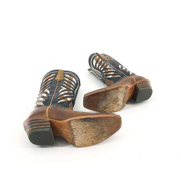 Ariat Gentry Narrow Square Toe Western Boot 8.5B - Picture 7 of 8